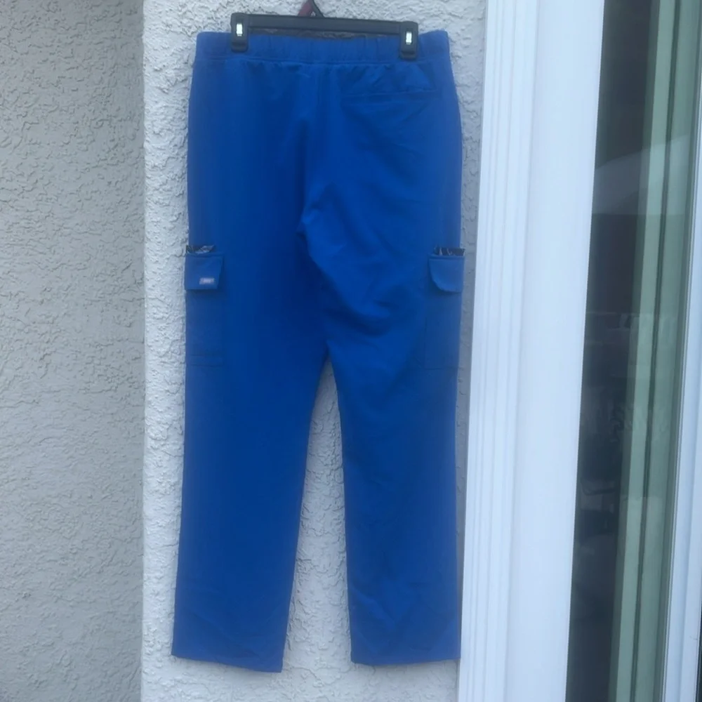 FIGS Technical Collection Royal Blue Men's Scrub Set Size M